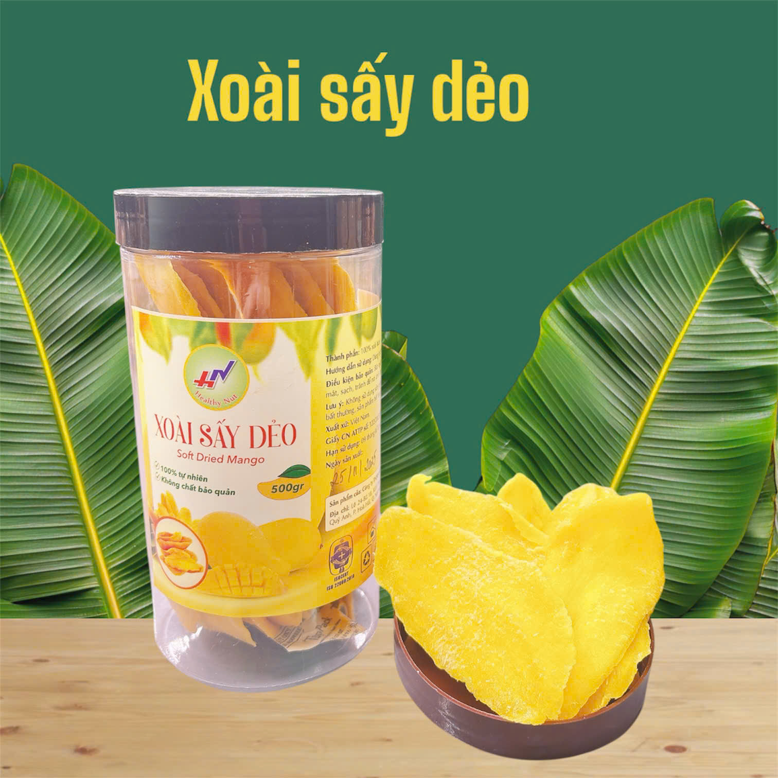 Xoài sấy dẻo - 500g
